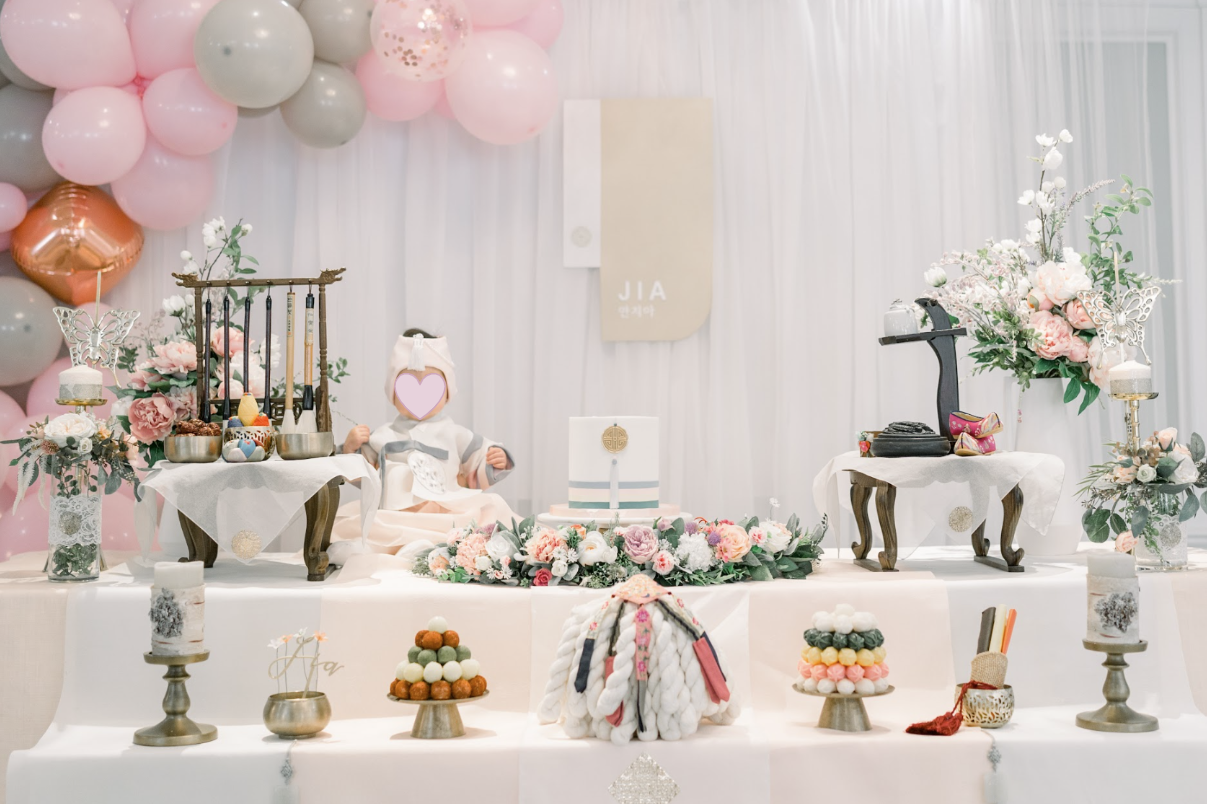 Korean Dol first birthday